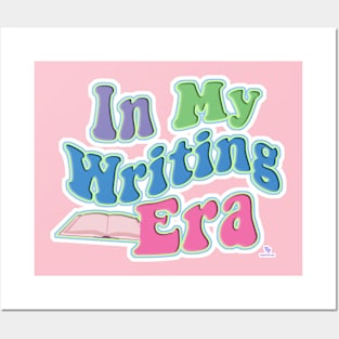 My Writing Era Fun Author Slogan Posters and Art